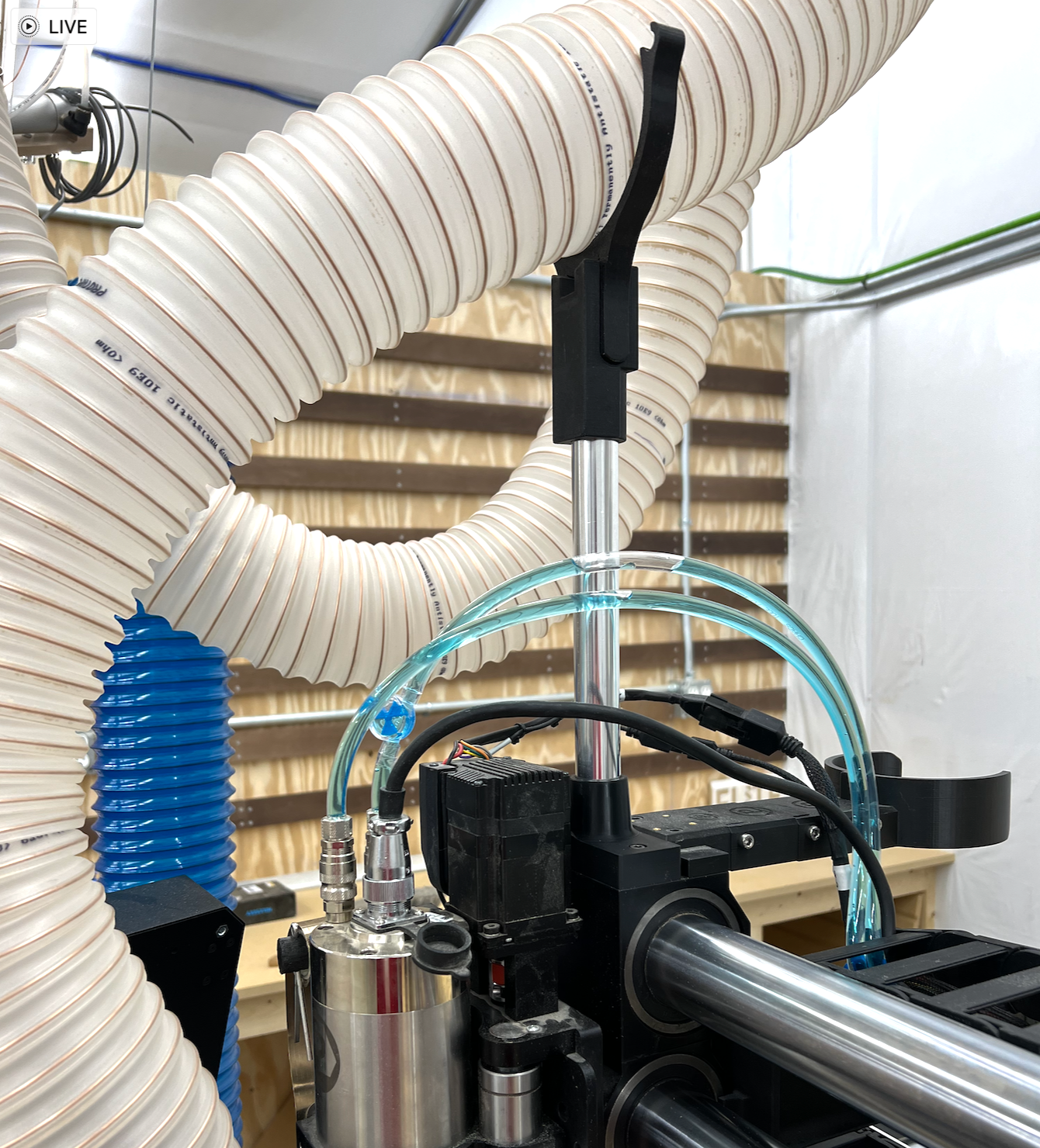 Dust Hose Riser