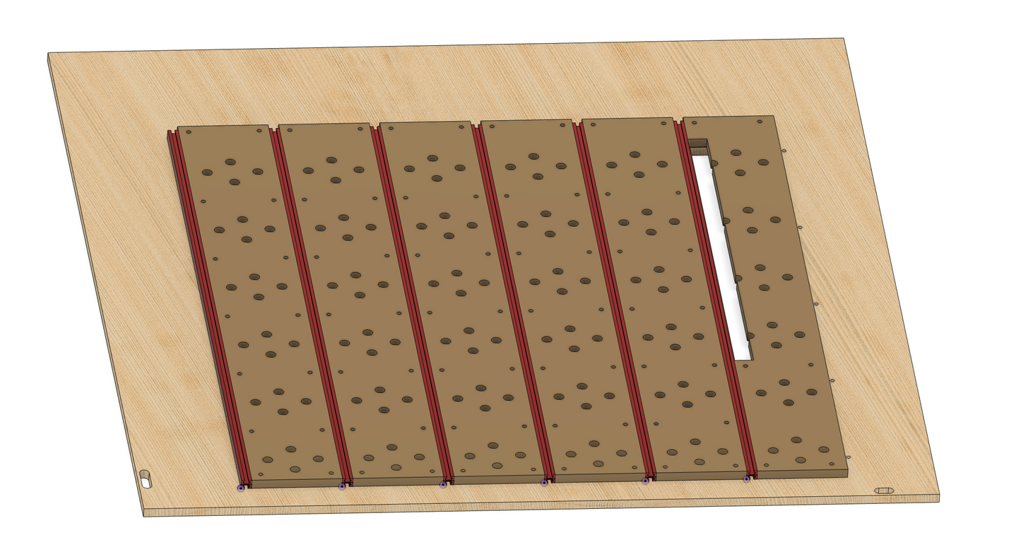 Ugly Dog Wasteboard Layout