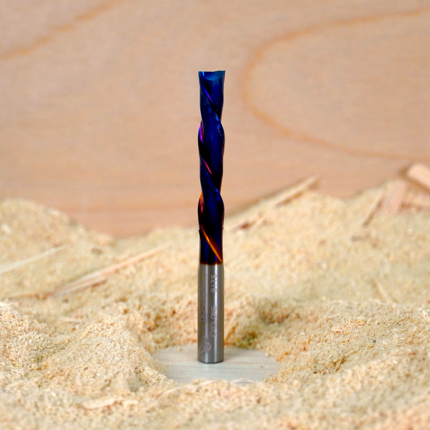 1/4" CNC Down-Cut End Mill – 1/4" Shank