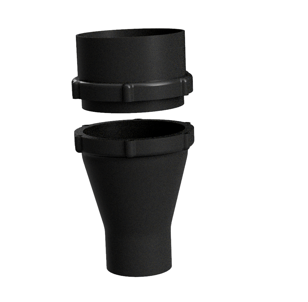 4" to 2.5" Adapter