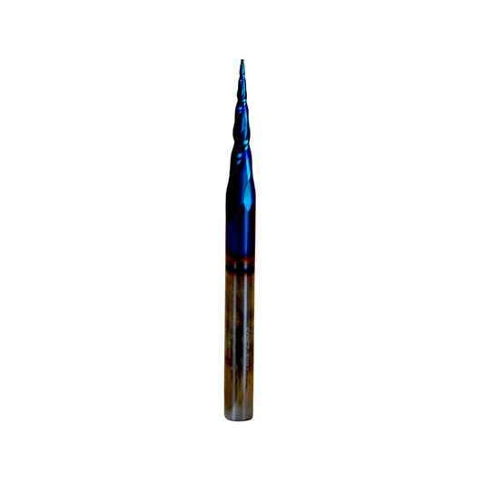 1/32" CNC Tapered Ball Nose Bit – 1/4" Shank