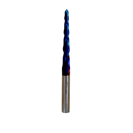 1/8" CNC Tapered Ball Nose Bit – 1/4" Shank